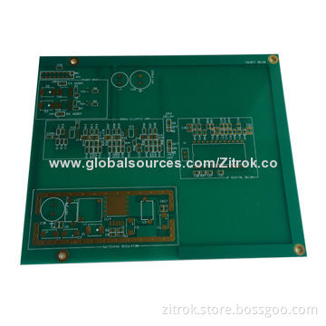 OEM FR4 PCB with 3oz Copper Thickness and Lead Free HASL Finished, UL Approved